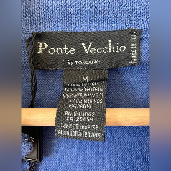 NEW- Ponte Vecchio Men Sweater. Size M - Picture 3 of 7